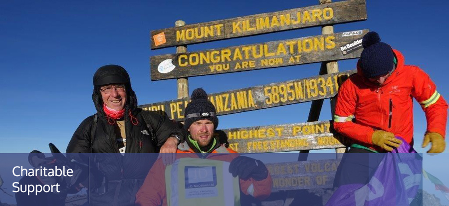 David Geddis’s trek to Mount Kilimanjaro